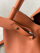 Isla Leather Handbag - Tan