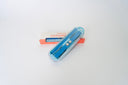 Kids Cutlery Set With Case For School Lunches Blue