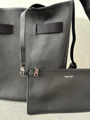Evie Leather Handbag - Black