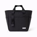 Large black insulated tote lunch bag work teens high school middle school from the Spixal commute series