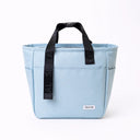 Large blue insulated tote lunch bag work teens high school middle school from the Spixal commute series