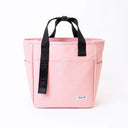 Large pink insulated tote lunch bag work teens high school middle school from the Spixal commute series