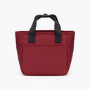 Large red insulated tote lunch bag work teens high school middle school from the Spixal commute series