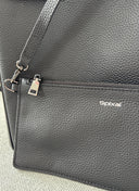 Evie Leather Handbag - Black