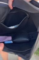 Piper Leather Handbag - Black