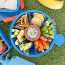 Roundie Bento Lunch Box Blue