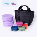 International Women’s Day Edition 💜 - Lunch Club - 4 Piece Bundle - Lunch & Crunch Plus – Black Purple