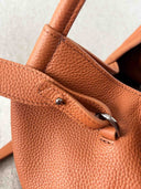 Isla Leather Handbag Tan — removable crossbody strap | Spixal