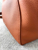 Isla Leather Handbag Tan — quality pebble leather | Spixal