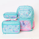 Astro cat teal backpack lunch bag and matching pencil case | school bag packing essentials for kids | Spixal