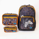 Gaming let's play backpack lunch bag and matching pencil case | school bag packing essentials for kids | Spixal