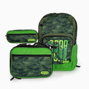 Dinosaur backpack lunch bag and matching pencil case | school bag packing essentials for kids | Spixal