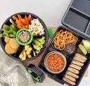 Roundie Bento Lunch Box Black — insulated food jar | Spixal