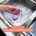 Silicone Reusable Yoghurt Pouches - 5 Pack