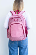Pink girls large backpack school bag for primary school middle school high school teens or women's uni study backpack | water bottle pocket and laptop sleeve | Spixal