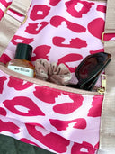 Spixal Pink Leopard Print Travel Bundle