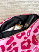 Spixal Pink Leopard Print Travel Bundle
