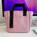 Insulated Tote Lunch Bag Pink