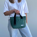 Insulated Tote Lunch Bag Green
