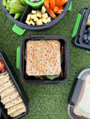 Flexi Snack Lunch Box Black