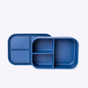 Silicone Bento Box 3 Compartment - Blue