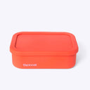 Silicone Bento Box 3 Compartment - Orange