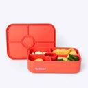 Silicone Bento Box 5 Compartment - Orange