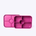 Silicone Bento Box 5 Compartment - Pink