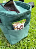 Spixal Tote Lunch Bag Green