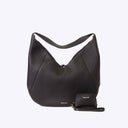 Piper Leather Handbag + Coin Purse Bundle - Black