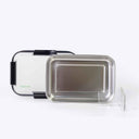 Core Lightweight Stainless Steel Large Durable Bento Lunch Box Black — removable compartments | Spixal