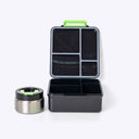 Duo Bento Lunch Box & Food Jar Black