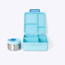 Duo Bento Lunch Box & Food Jar Light Blue