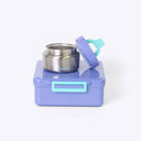 Duo Bento Lunch Box & Food Jar Purple