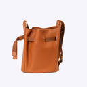 Evie Leather Handbag - Tan