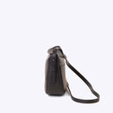 Fleur Leather Handbag + Coin Purse Bundle - Black