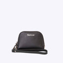 Hallie Leather Coin Purse - Black