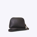 Fleur Leather Handbag + Coin Purse Bundle - Black