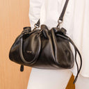 Cleo Leather Handbag - Black