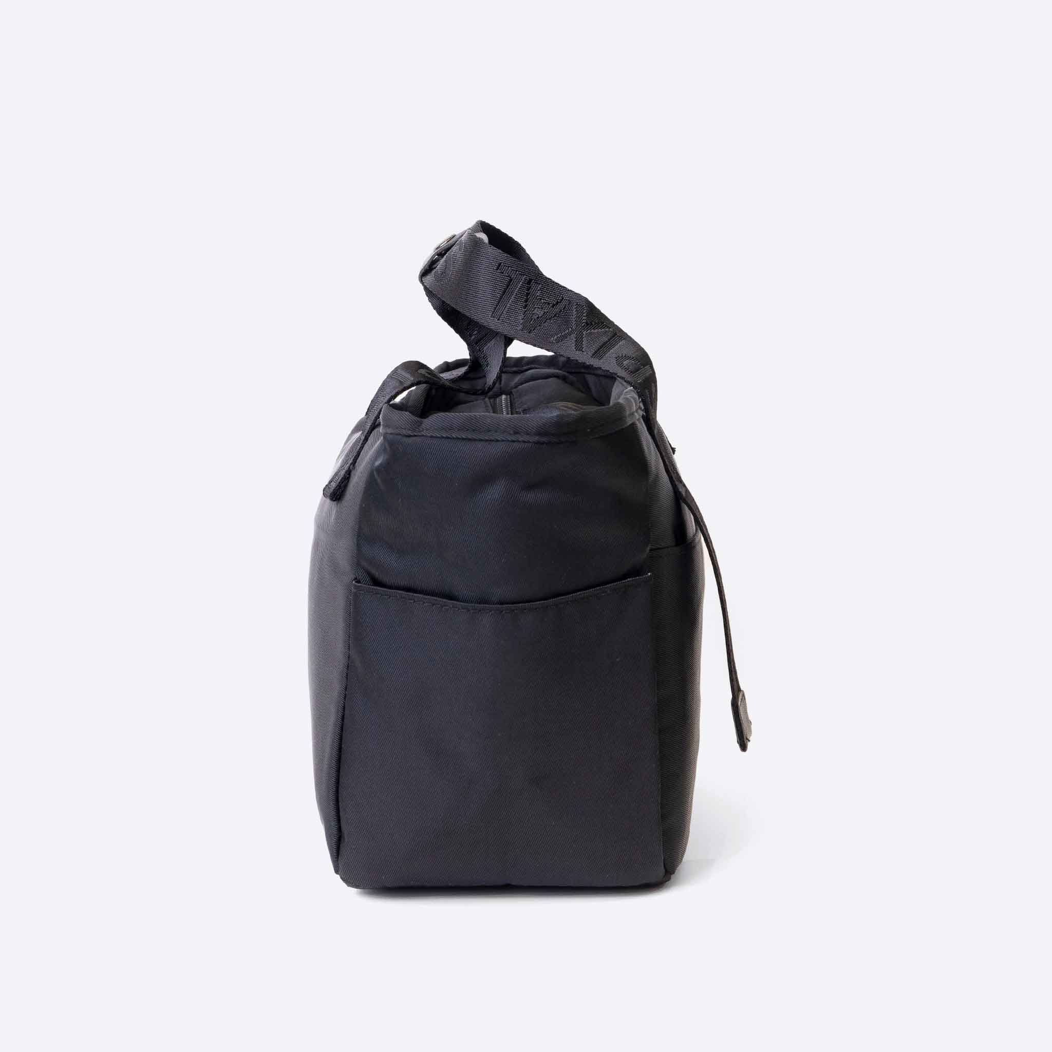 Insulated Tote Lunch Bag Black – spixal