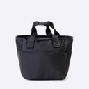 Spixal Tote Lunch Bag & Bento Box Set - Black and Blue