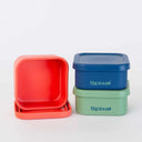 Silicone Midi Snack Boxes (3 Pack) - Leakproof - Bolds