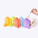 Silicone Reusable Yoghurt Pouches - 5 Pack