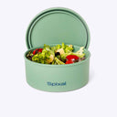 Silicone Bento Box Round - Green