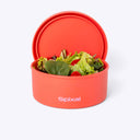 Silicone Bento Box Round - Orange