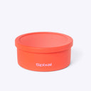 Silicone Bento Box Round - Orange