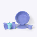 Roundie Bento Lunch Box Purple