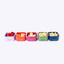 Silicone Mini Snack Boxes - 5 Pack