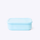 Silicone Bento Box Blue 3 Spots