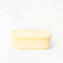 Silicone Bento Box Yellow 3 Spots